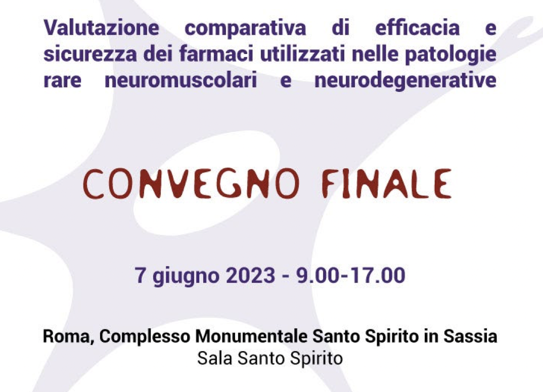 Valutazione comparativa di efficacia e sicurezza dei farmaci utilizzati nelle patologie rare neuromuscolari e neurodegenerative